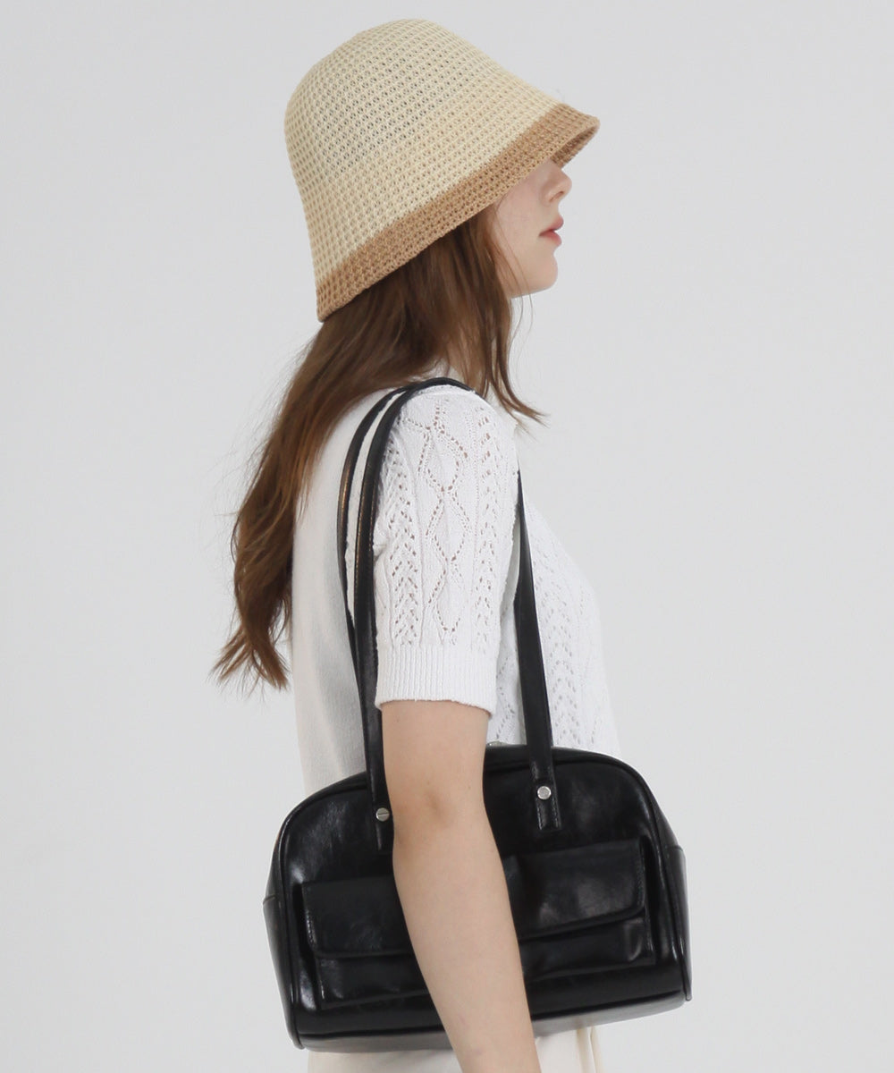 Modern Bucket - Beige Brown