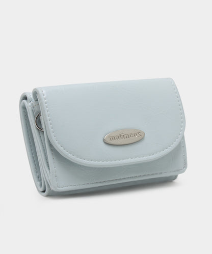 Compact Fold Wallet - Sky Blue