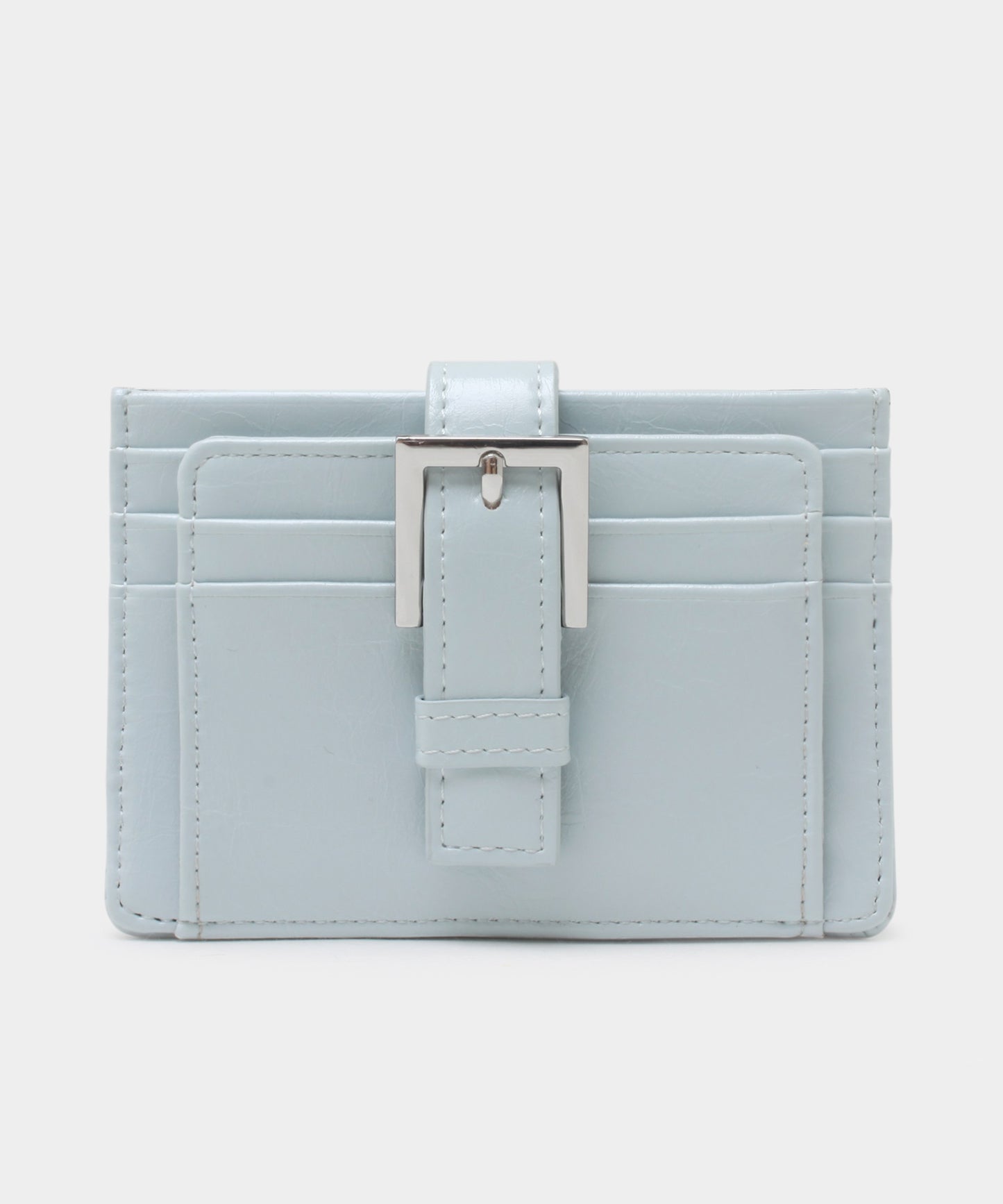 Buckle Card Wallet - Sky Blue