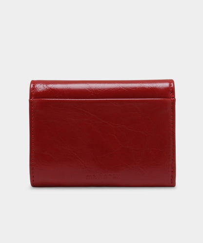 Heart Fold Wallet - Red