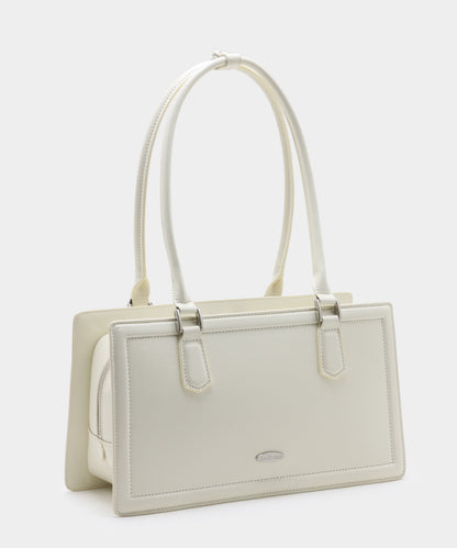 Heritage Shoulder Bag - Cream