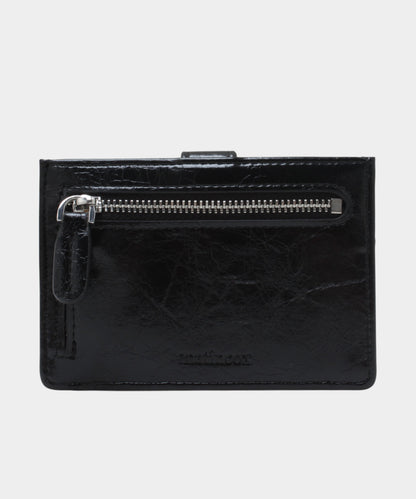 Buckle Card Wallet - Black