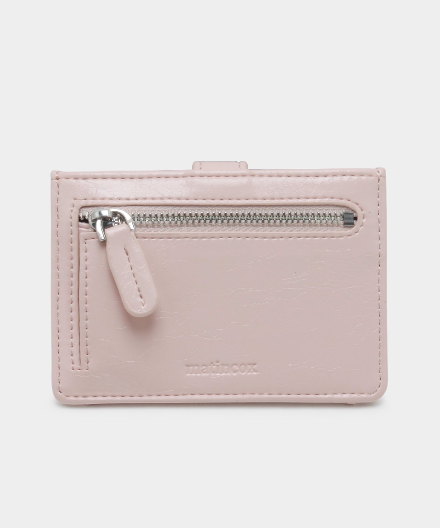 Buckle Card Wallet - Soft Pink