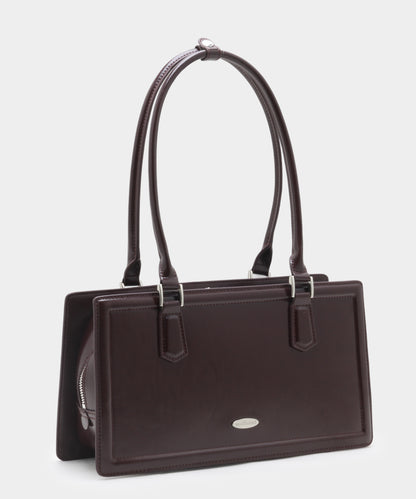 Heritage Shoulder Bag - Chocolate