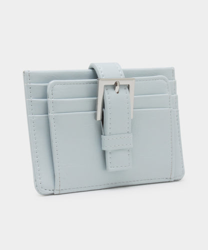Buckle Card Wallet - Sky Blue