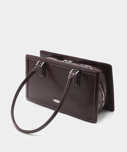 Heritage Shoulder Bag - Chocolate