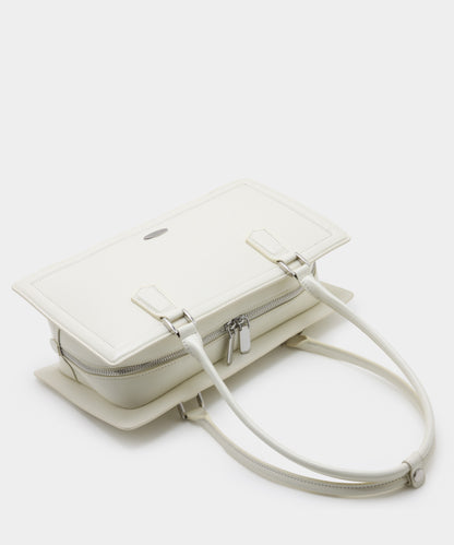 Heritage Shoulder Bag - Cream