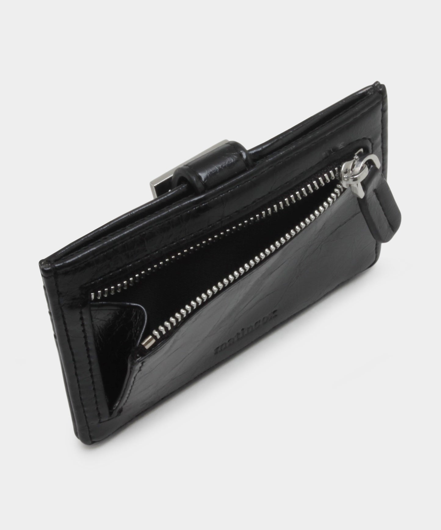 Buckle Card Wallet - Black