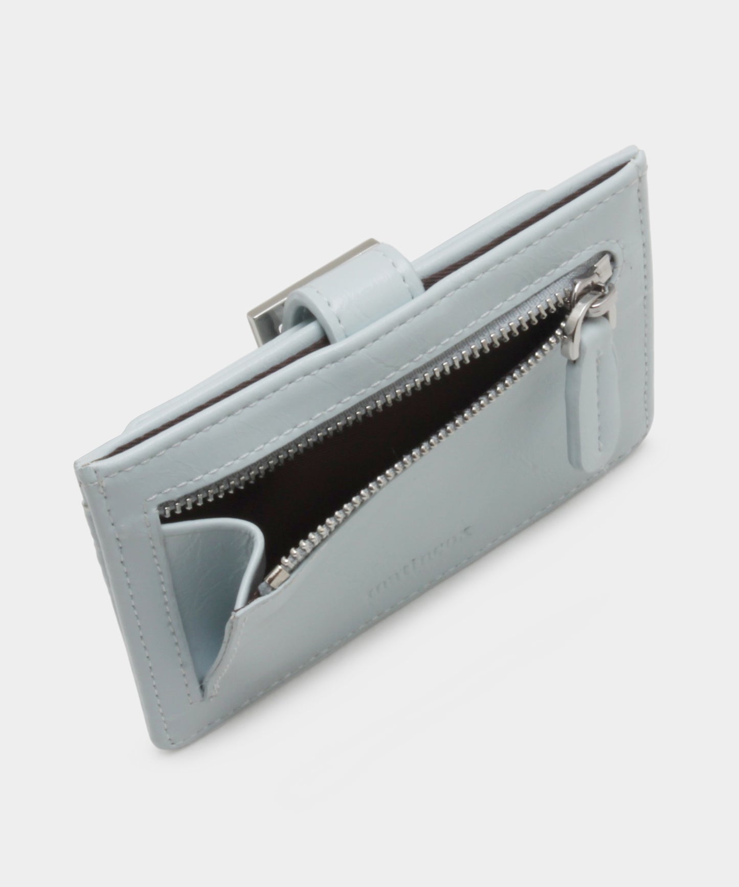 Buckle Card Wallet - Sky Blue