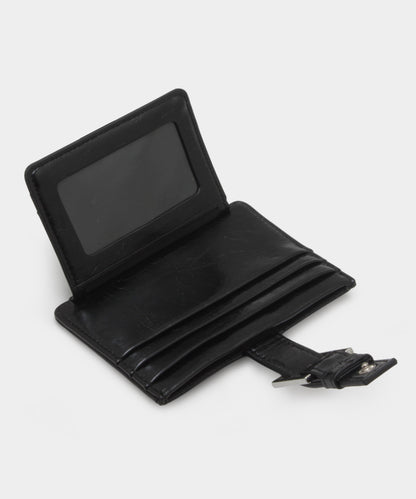 Buckle Card Wallet - Black