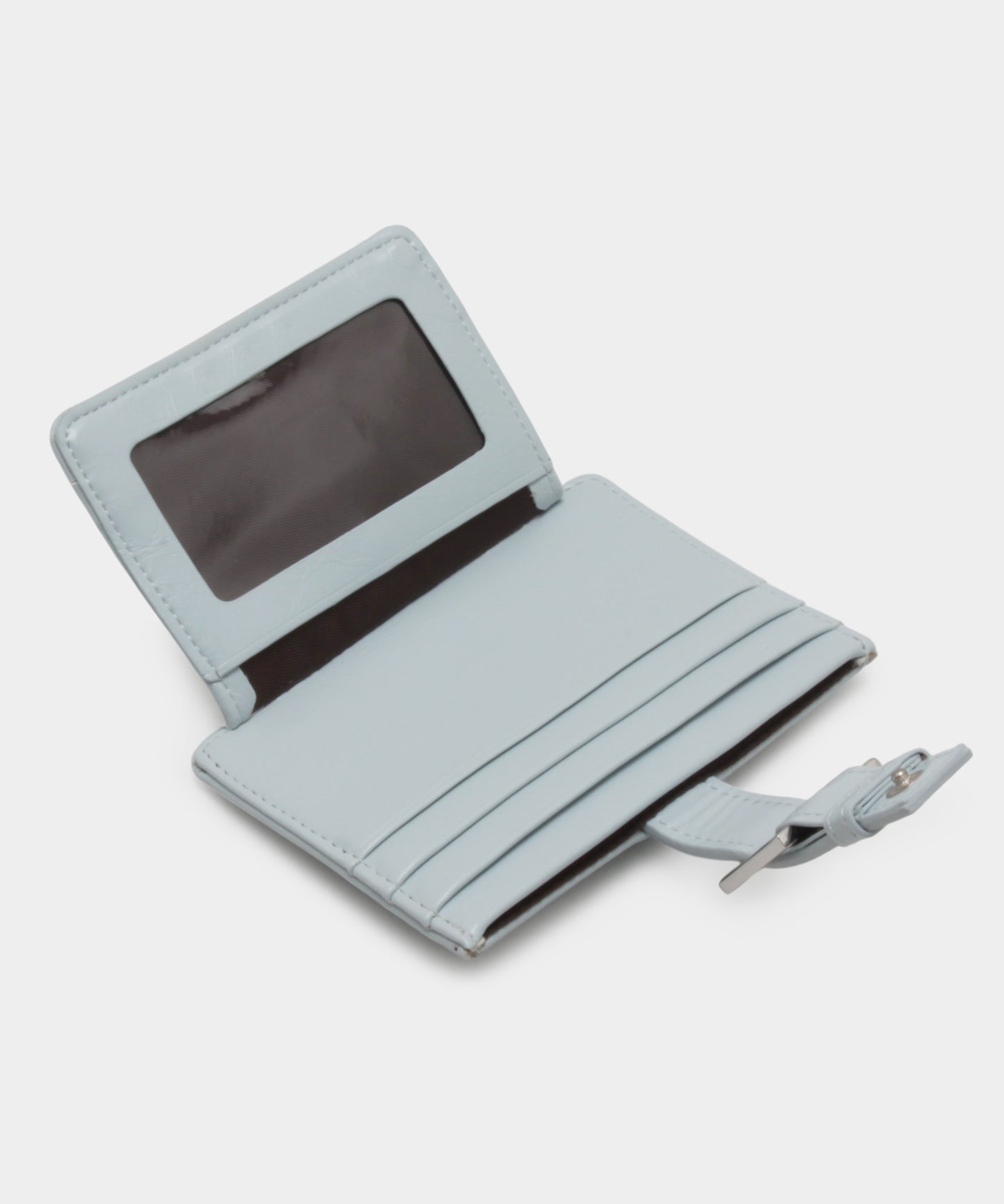 Buckle Card Wallet - Sky Blue