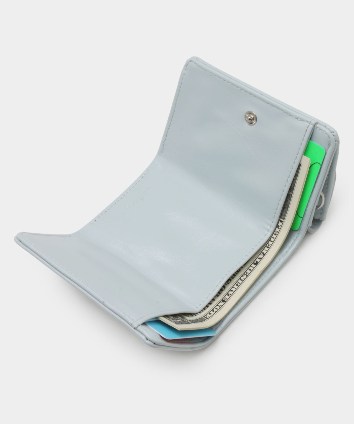 Compact Fold Wallet - Sky Blue