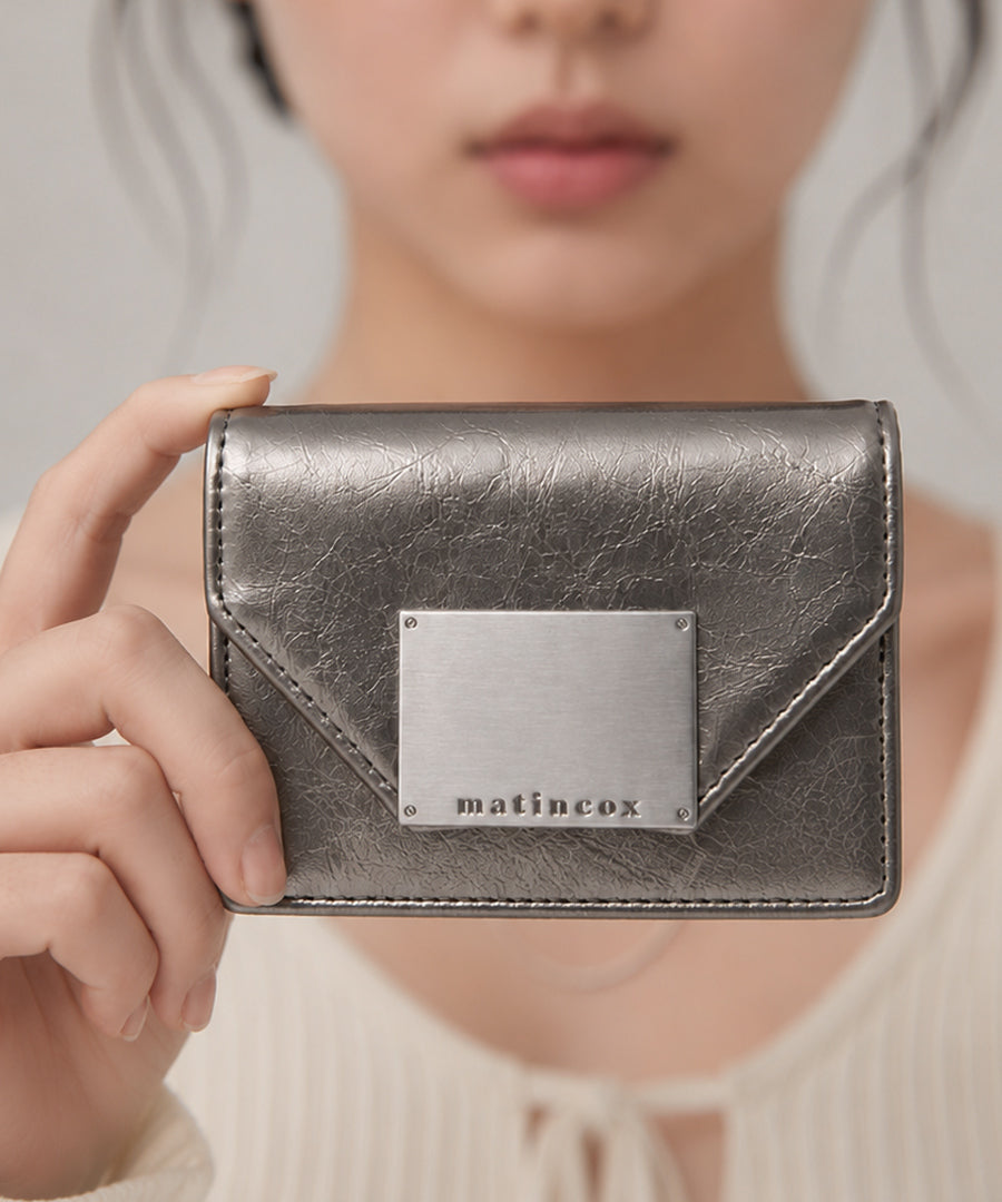 Post Card Wallet - Metal